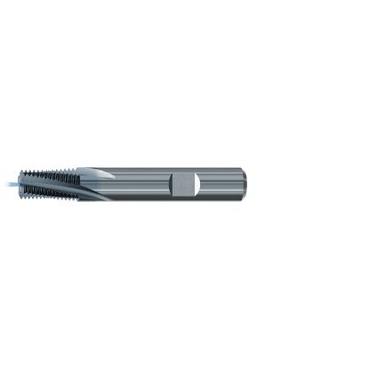 Picture of EMUGE GF175306.5783 Carbide Thread Mill 1/8" x 27.00TPI 0.301 Cutter Diameter 0.535 LOC 2.362 OAL 3 Flute Carbide TICN