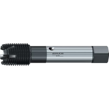 Picture of EMUGE C0803001.0715 Tap M76-4.00MM Mod Bottom Metric DIN/DIN 2.0P-3.0P Cobalt HSSE Oxide + TiN