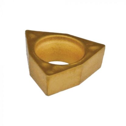 Picture of DORIAN WCMT 1.21.20.2-PEF-DPC25UT Turning Insert Trigon 0.004 Corner Radius Carbide Al2O3 + TiCN + Al2O3 + TiCN