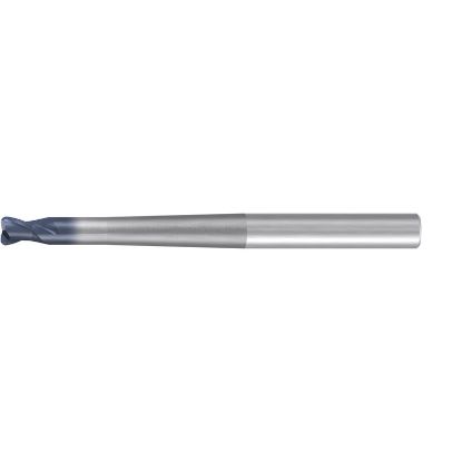 Picture of EMUGE 1980A.11012 DIA 10MM SH 0.3937 LOC 0.2362 OAL 4.7244 End Mill Torus Standard Helix Carbide TiAlN Single End Corner Radius 0.1181 3.00MM TOP-Cut