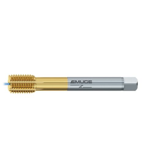 Picture of EMUGE C523Z700.0303 Tap Mod Bottom M12-1.50MM 6H Metric DIN/DIN Coolant HSSE-Powder Metal TiN