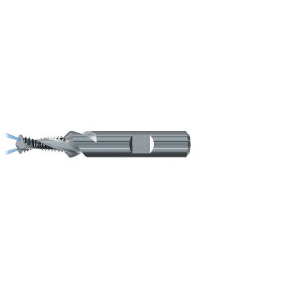 Picture of EMUGE GF432201.0229 Carbide Thread Mill M6 x 0.75MM 0.198 Cutter Diameter 0.475 LOC 2.440 OAL 2 Flute Carbide