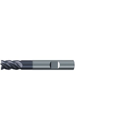 Picture of EMUGE 2869A.020 DIA 20MM SH 0.7874 LOC 1.1811 OAL 4.0945 End Mill Carbide TiAlN Single End Square Sharp Multi-Cut