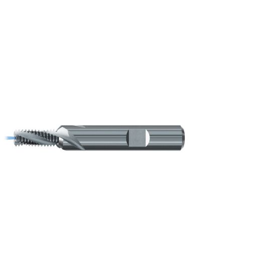 Picture of EMUGE GF332101.0276 Carbide Thread Mill M10 x 1.00MM 0.342 Cutter Diameter 0.807 LOC 3.149 OAL 3 Flute Carbide