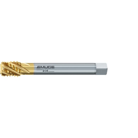 Picture of EMUGE CW493100.5767 Tap 1/2-14.00TPI Pipe NPT/NPTF/ANPT DINSI 2.0P-3.0P Carbide HSSE TiN