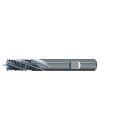 Picture of EMUGE GF162316.9581 Carbide Thread Mill 1/2" x18.00TPI Carbide TICN