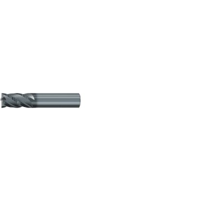 Picture of EMUGE 2992L.0750 DIA 3/4 SH 0.7500 LOC 1.00 OAL 3.00 End Mill Standard Flute Variable Helix Carbide AlCrN Single End Square Sharp Top-CUT VAR