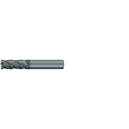 Picture of EMUGE 2994L.1000 DIA 1 SH 1.00 LOC 1.50 OAL 4.00 End Mill Standard Flute Variable Helix Carbide AlCrN Single End Square Sharp Top-CUT VAR