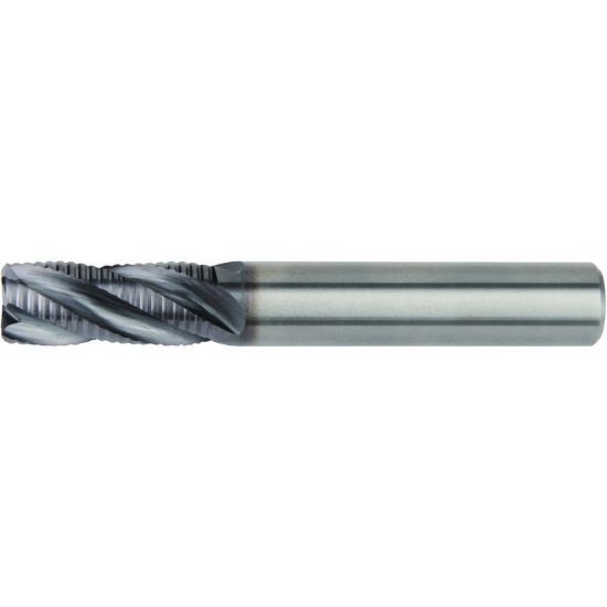 Picture of HANITA/WIDIA 497614014T DIA 14MM SH 0.5512 LOC 1.0236 OAL 3.2677 End Mill Carbide AlTiN Single End 45.0° Chamfer WIDIA Series Mills