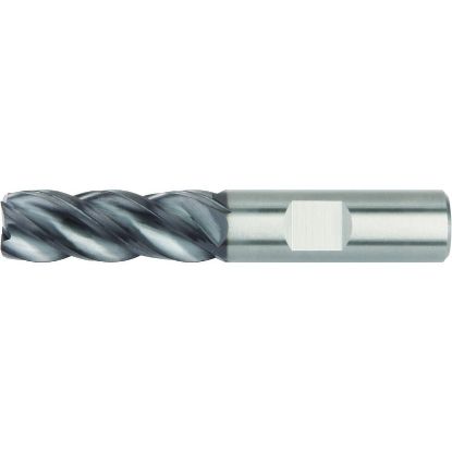 Picture of HANITA/WIDIA 4V0508003ST DIA 5/16 SH 0.3125 LOC 0.7500 OAL 2.50 End Mill Standard Flute High Helix Carbide AlTiN Single End Square Sharp VariMill I