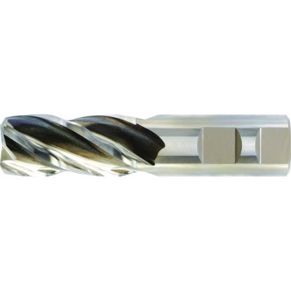 Picture of HANITA/WIDIA 625V51232 DIA 2 SH 2.00 LOC 3.00 OAL 6.7500 End Mill Cobalt Uncoated Single End Corner Radius 0.0600 1.52MM WavCut II