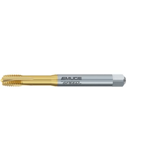 Picture of EMUGE B3208F01.0050 Tap Plug M5-0.80MM 6H Metric DIN/DIN HSSE-Powder Metal TiN