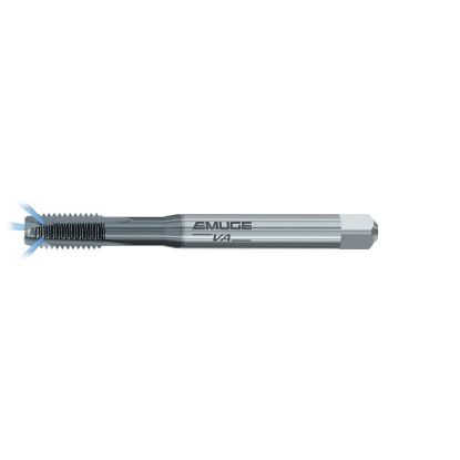 Picture of EMUGE BU089300.5045 Tap 3/8-24.00TPI Plug NF/UNF/UNEF DINSI 4P-5P Coolant Carbide HSSE TiCN