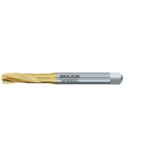 Picture of EMUGE BU263701.5045 Tap 3/8-24.00TPI Mod Bottom NF/UNF/UNEF DINSI 2.0P-3.0P Carbide HSSE TiN