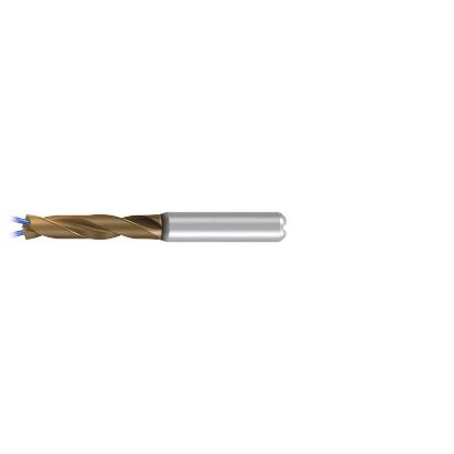 Picture of EMUGE TA204524.1200 Carbide Drill Coolant Thru Carbide 140° 0.472 Diameter 0.472 Shank 4.015 OAL 2.165 Flute 2 Flute AlCrN