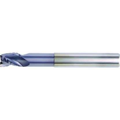 Picture of HANITA/WIDIA TF4QN310014A DIA 3/8 SH 0.3750 LOC 0.50 OAL 4.00 End Mill Carbide TiAlN Single End Corner Radius 0.0200 0.51MM WIDIA Series Mills