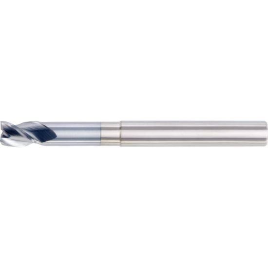 Picture of HANITA/WIDIA 4AN313025 DIA 1/2 SH 0.50 LOC 0.6250 OAL 3.00 End Mill Standard Flute High Helix Carbide Uncoated Single End Square Sharp WIDIA Series Mills