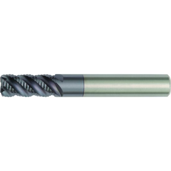 Picture of HANITA/WIDIA TM4M1R19017A DIA 3/4 SH 2.00 LOC 2.2500 OAL 5.00 End Mill Carbide AlTiN Single End Corner Radius 0.0500 1.27MM WIDIA Series Mills