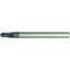 Picture of HANITA/WIDIA TM7S5F03002 DIA 1/8 SH 0.1250 LOC 0.1250 OAL 3.00 End Mill Standard Flute High Helix Carbide AlTiN Single End Ball Nose Vision Plus