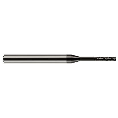 Picture of HARVEY Tool 10116 DIA 1/4 LOC 1.50 OAL 4.00 End Mill Standard Flute Standard Helix Carbide Diamond Single End Square Sharp