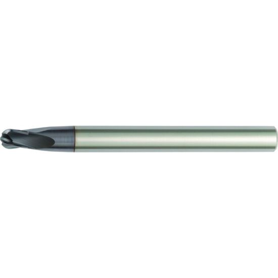 Picture of HANITA/WIDIA 705006004RT DIA 6MM SH 0.3937 LOC 0.2362 OAL 3.9370 End Mill Standard Flute High Helix Carbide Uncoated Single End Ball Nose Vision Plus