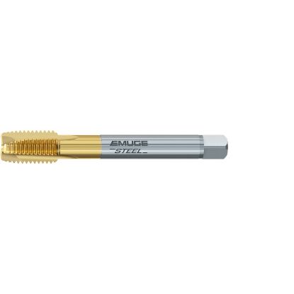 Picture of EMUGE CU208400.5018 Tap 1-8.00TPI Plug NC/UNC DINSI 4P-5P Cobalt HSSE TiN