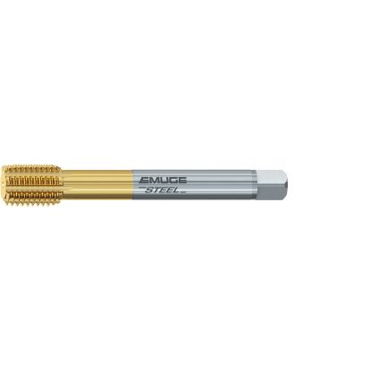 Picture of EMUGE CU377F00.5017 Tap 7/8-9.00TPI Mod Bottom NC/UNC DINSI 2.0P-3.0P HSSE-Powder Metal TiN