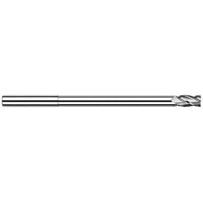Picture of HARVEY Tool 24040 5/8 DIA x 8 OAL Carbide EM, 4 FL End Mill Standard Flute Standard Helix Carbide Uncoated Single End Square Sharp