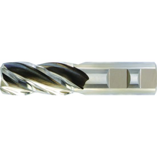Picture of HANITA/WIDIA 625V51242 DIA 2 SH 2.00 LOC 4.00 OAL 7.7500 End Mill Cobalt Uncoated Single End Corner Radius 0.0600 1.52MM WavCut II
