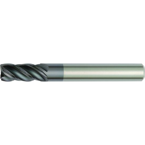 Picture of HANITA/WIDIA TM4V0T19007 DIA 3/4 SH 2.00 LOC 1.50 OAL 4.00 End Mill Carbide AlTiN Single End 45.0° Chamfer VariMill