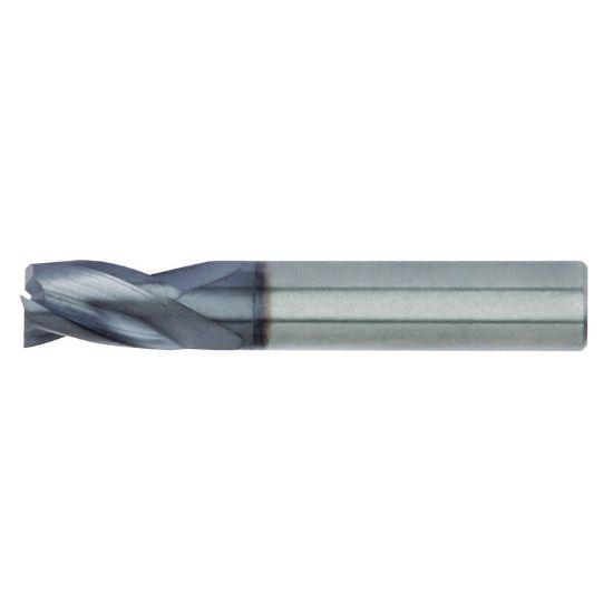Picture of HANITA/WIDIA D0031800W018S DIA 18MM SH 0.7087 LOC 0.7087 OAL 3.3071 End Mill Standard Flute High Helix Carbide TiAlN Single End Square Sharp WIDIA Series Mills