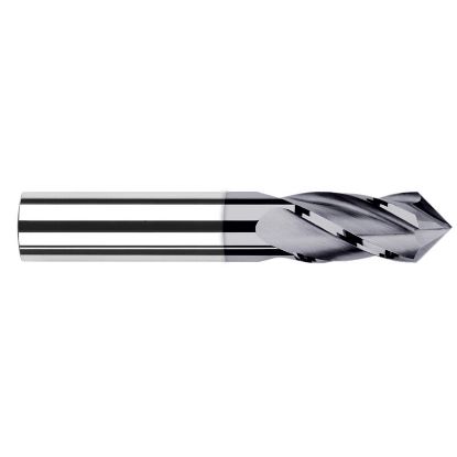 Picture of HARVEY Tool 26548-C3 3/4 D x 82 Carbide Drill /MillS, 4 FL AlTiNDrill /Mill Carbide AlTiN Single End Drill Point