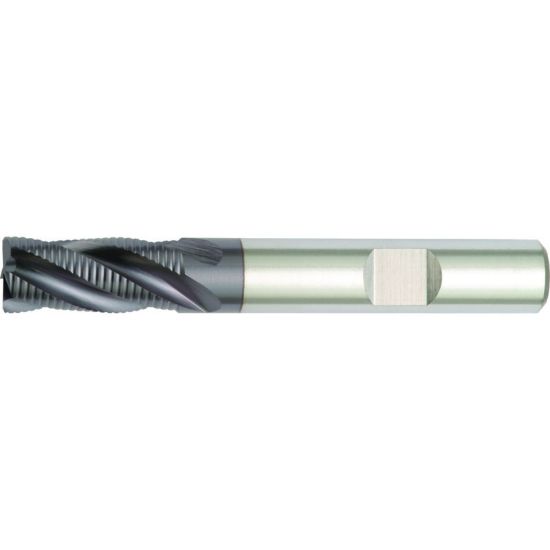 Picture of HANITA/WIDIA TF6T0R38009 DIA 1-1/2 SH 2.00 LOC 2.00 OAL 4.50 End Mill Powder Metal TiAlN Single End 45.0° Chamfer WIDIA Series Mills