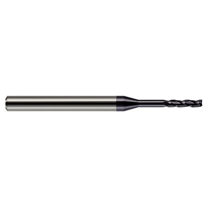 Picture of HARVEY Tool 13716-C3 DIA 1/4 LOC 1.50 OAL 4.00 End Mill Standard Flute Standard Helix Carbide AlTiN Single End Square Sharp