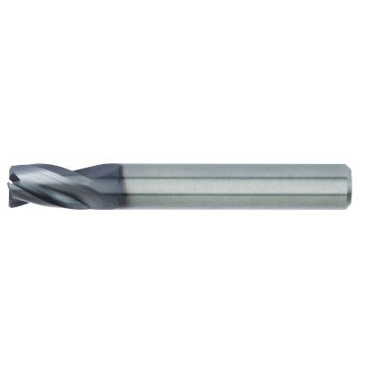 Picture of HANITA/WIDIA D0131400T022 DIA 14MM SH 0.5512 LOC 0.8661 OAL 3.2677 End Mill Standard Flute High Helix Carbide TiAlN Single End 45.0° Chamfer WIDIA Series Mills