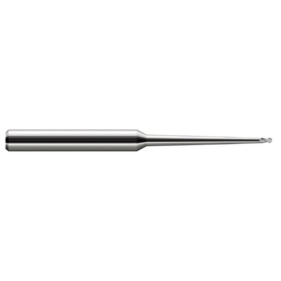 Picture of HARVEY Tool 18920 .312 BALL x 2.0 RCH CLEAR EM, 2 FL End Mill Standard Flute Standard Helix Carbide Uncoated Single End Ball Nose