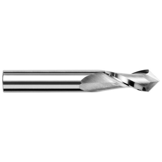 Picture of HARVEY Tool 15340-2 5/8 DIA x 90 Carbide D/M - 2 FLDrill /Mill Carbide AlTiN Single End Drill Point