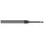 Picture of HARVEY Tool 32062-C6 .062 DIA BALL HARD Mill, 8x RCH, 2 FL End Mill Standard Flute Standard Helix Carbide AlTiN Single End Ball Nose