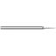 Picture of HARVEY Tool 21690 .090 BALL x 1.0 DEG Carbide TaperED EM End Mill Standard Flute Standard Helix Carbide Uncoated Single End Ball Nose