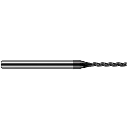 Picture of HARVEY Tool 33716-C4 .250 DIA Carbide 8x Long Flute EM, DIAMOND End Mill Standard Flute Standard Helix Carbide Diamond Single End Square Sharp