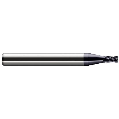 Picture of HARVEY Tool 14062-C3 DIA 0.062 LOC 0.0930 OAL 1.50 End Mill Standard Flute Standard Helix Carbide AlTiN Single End Square Sharp