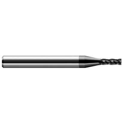 Picture of HARVEY Tool 15220-C4 DIA 5/16 LOC 0.8120 OAL 2.50 End Mill Standard Flute Standard Helix Carbide Diamond Single End Square Sharp