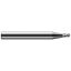 Picture of HARVEY Tool 24610 .010 DIA Carbide BALL EM, 1.5x LOC, 4 FL End Mill Standard Flute Standard Helix Carbide Uncoated Single End Ball Nose