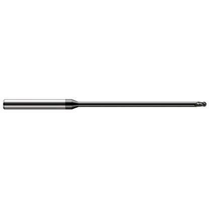 Picture of HARVEY Tool 40162-C4 .062 DIA BALL STB FL 25x RCH EM, DIAMOND End Mill Standard Flute Standard Helix Carbide Diamond Single End Ball Nose