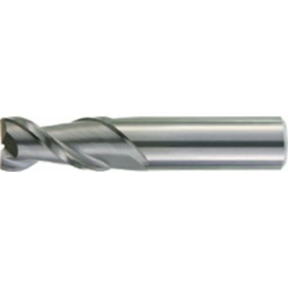 Picture of HANITA/WIDIA 4K021107A DIA 7/16 SH 0.4375 LOC 0.8750 OAL 2.50 End Mill Standard Flute High Helix Carbide Uncoated Single End Square Sharp ArCut