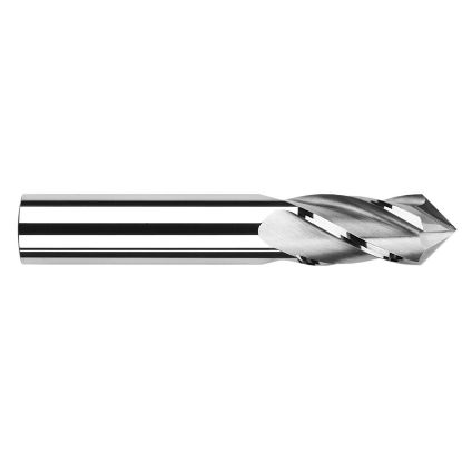 Picture of HARVEY Tool 26548 3/4 D x 82 Carbide Drill /MillS, 4 FLDrill /Mill Carbide Uncoated Single End Drill Point