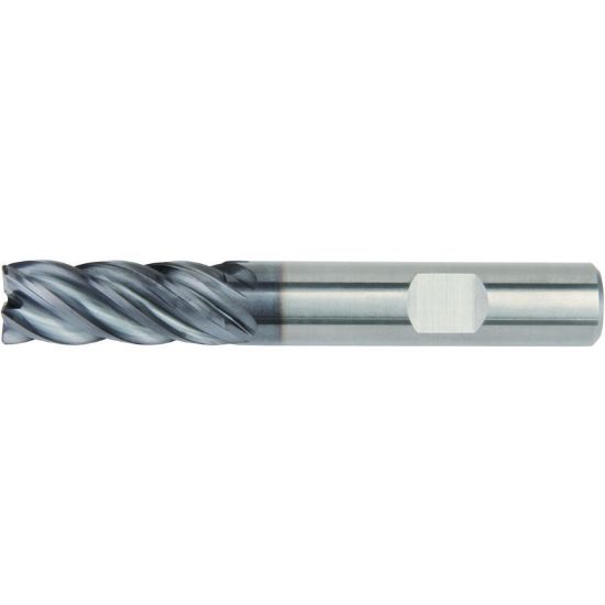 Picture of HANITA/WIDIA 577C20017T DIA 20MM SH 0.7874 LOC 1.4961 OAL 4.0945 End Mill Standard Flute High Helix Carbide AlTiN Single End Square Sharp VariMill II