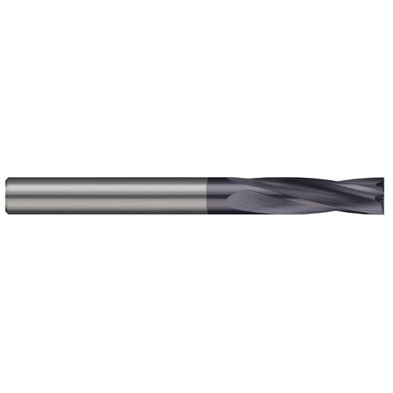 Picture of HARVEY Tool 23409-C3 .1406 D Flat End , AlTiN Counter Bore Carbide AlTiN Single End Square Sharp
