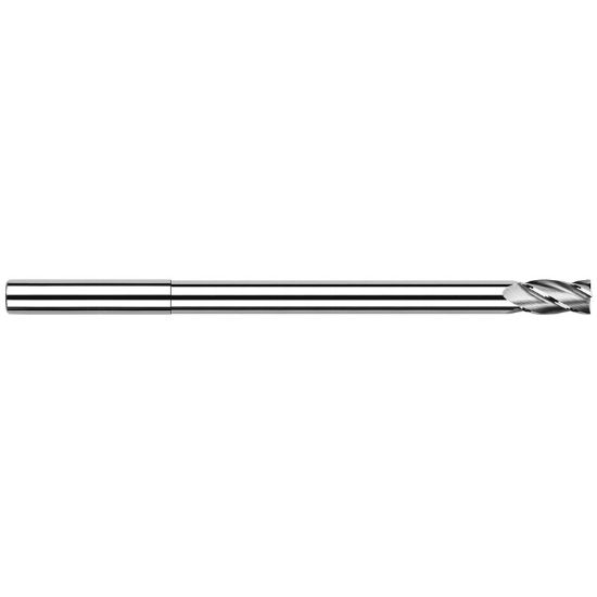 Picture of HARVEY Tool 24024 3/8 DIA x 6 OAL Carbide EM, 4 FL End Mill Standard Flute Standard Helix Carbide Uncoated Single End Square Sharp