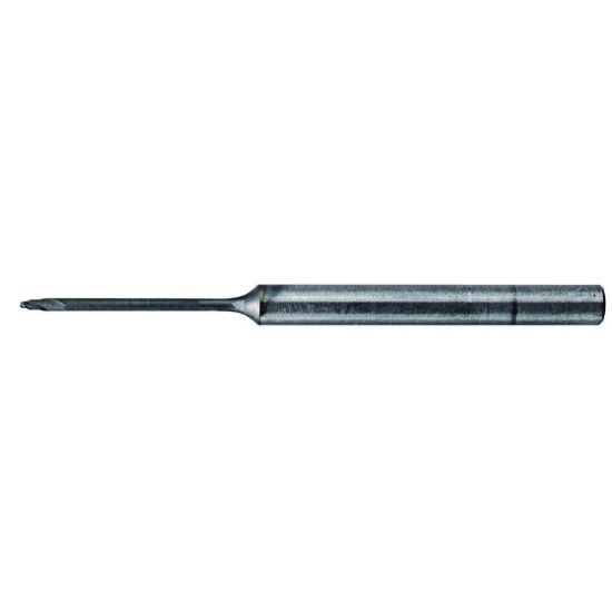 Picture of HANITA/WIDIA 7N2103001RT DIA 3MM SH 0.1181 LOC 0.1770 OAL 2.4803 End Mill Standard Flute High Helix Carbide TiAlN Single End Ball Nose Vision Plus